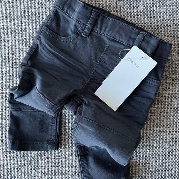 H&M Other - H&M | Charcoal Grey Pull-on Stretch Pants | 4-6 months